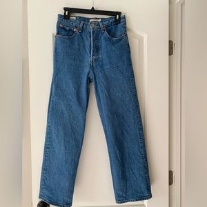 Levi’s Premium Ribcage Straight